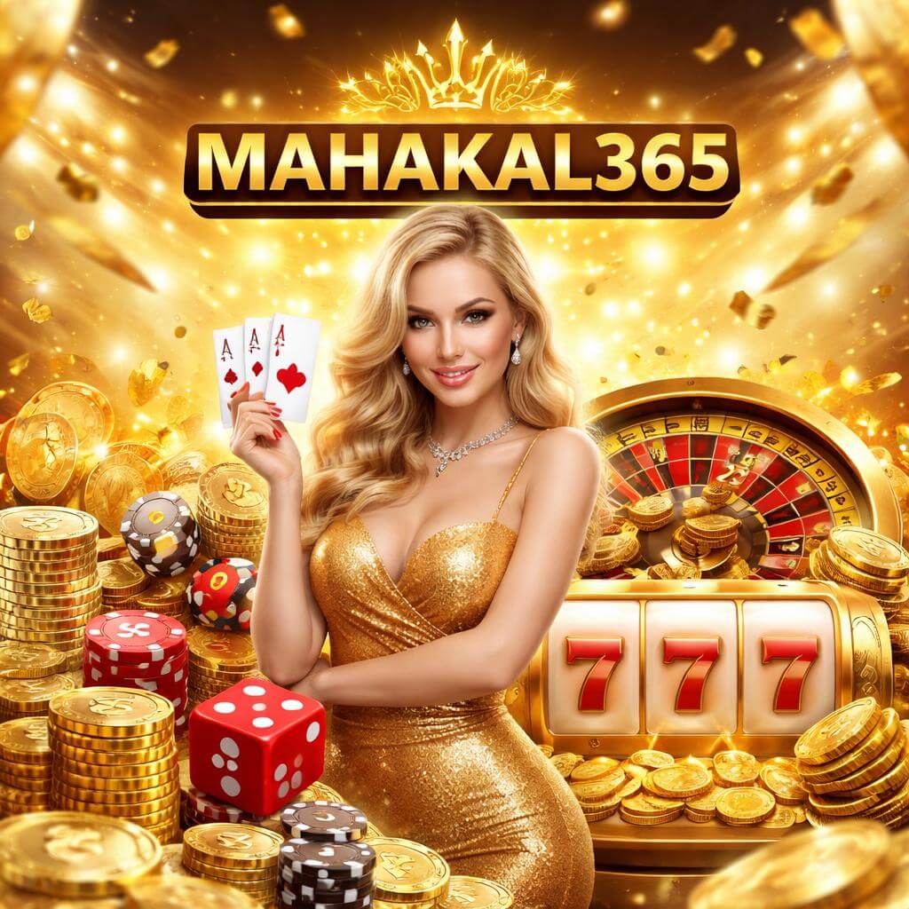 MAHAKAL365 casino lobby showing popular games jackpots and immersive play options